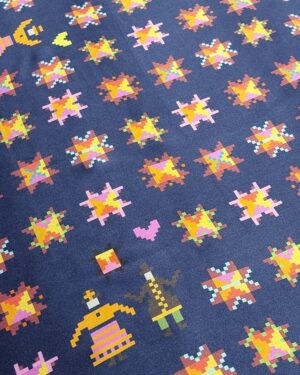 65x65 cm siidirätik